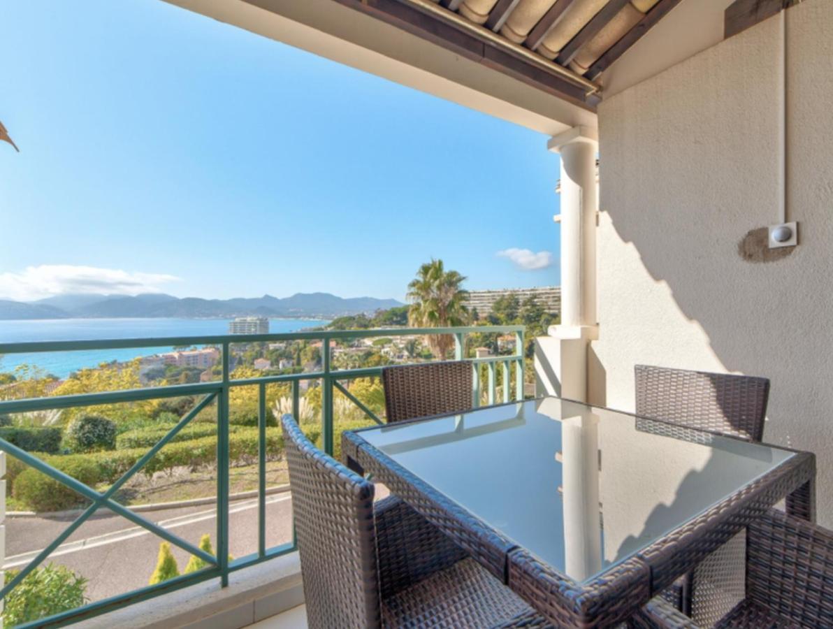 Appt Vue Mer Exceptionnelle Sur Baie De Cannes Eksteriør billede